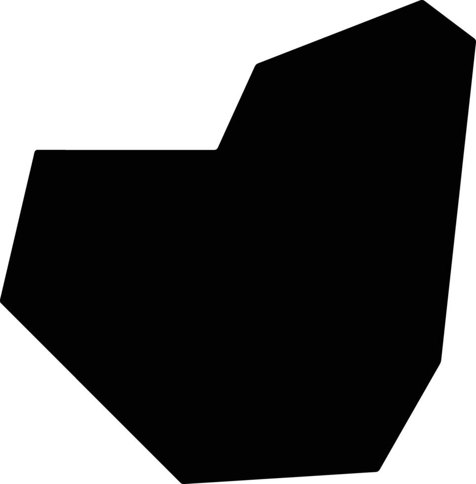 Oliveira de Azemeis Portugal silhouette map vector