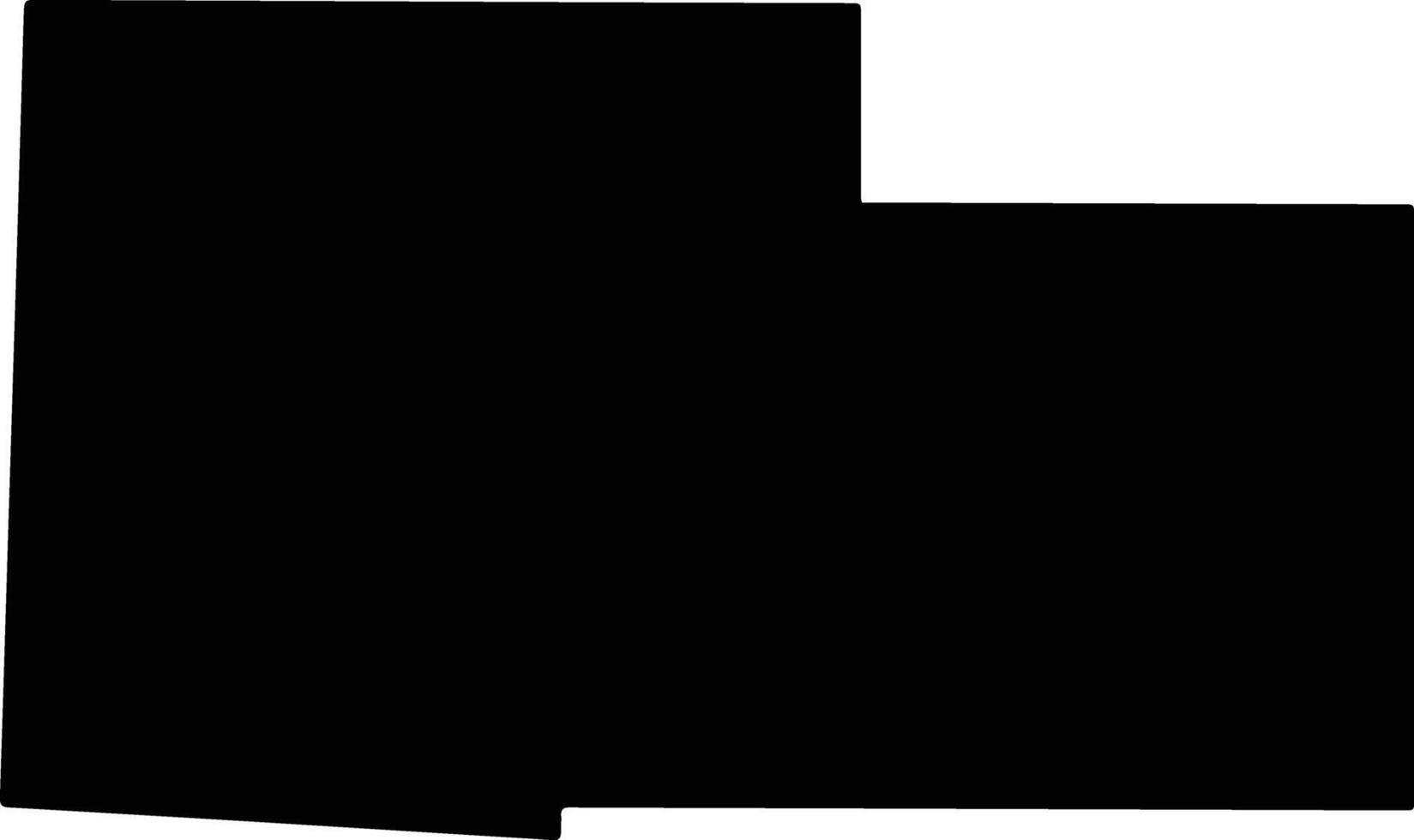 Olmsted United States silhouette map vector