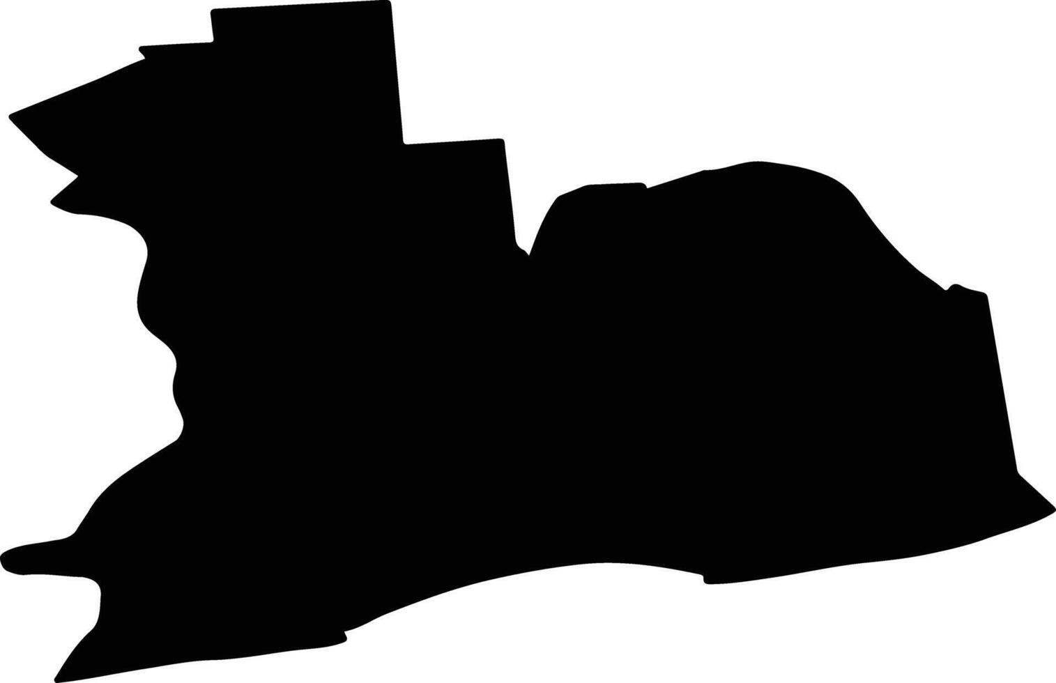 OLTENITA Romania silhouette map vector