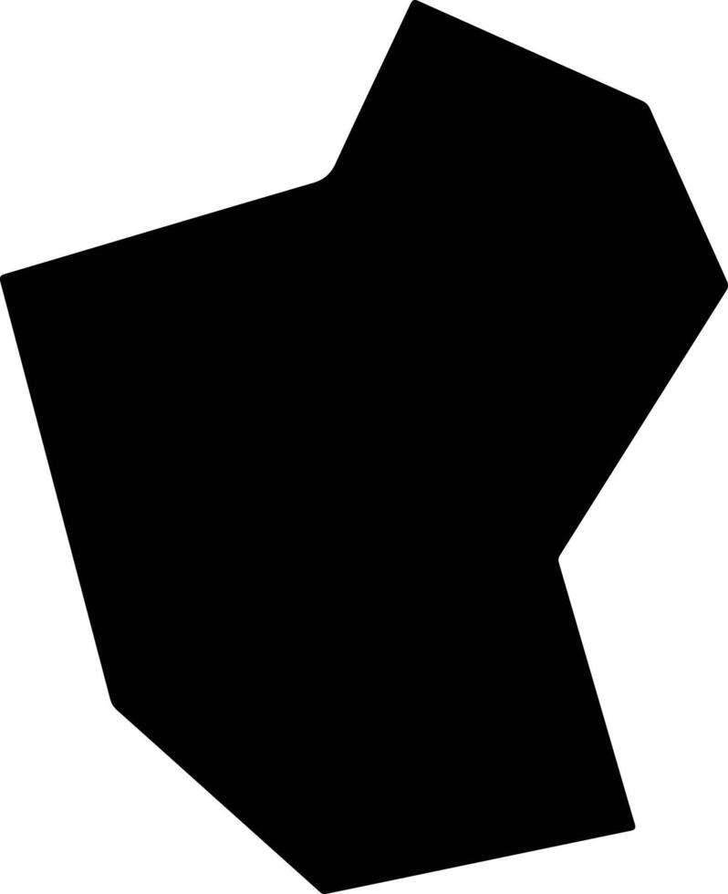 Ooki Japan silhouette map vector