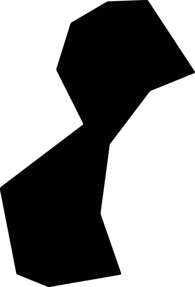 Oonojo Japan silhouette map vector
