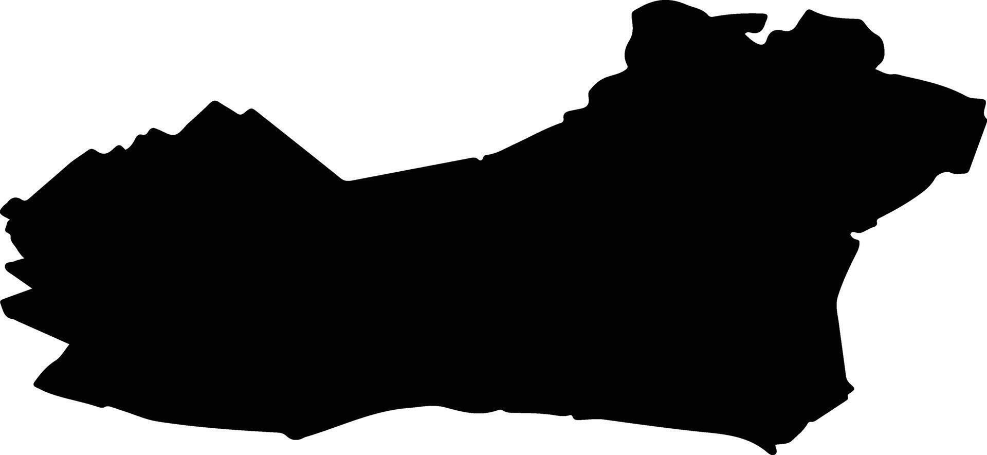 Oost Gelre Netherlands silhouette map vector