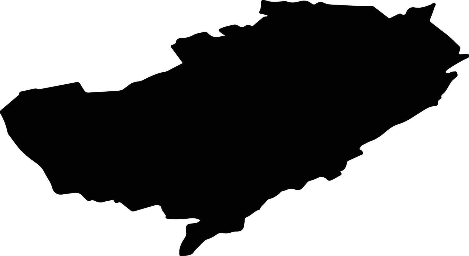 Ordynsky District Russia silhouette map vector