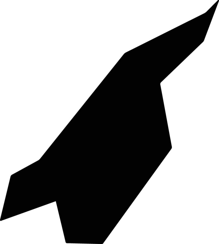 Orsu Nigeria silhouette map vector