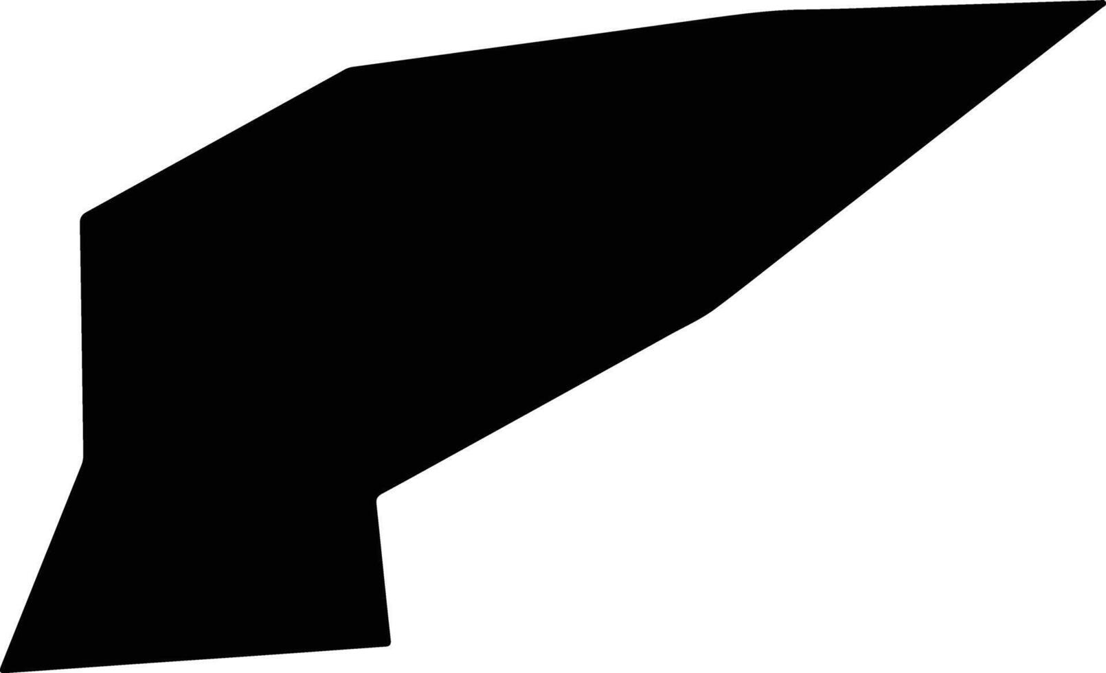 Ostroh Ukraine silhouette map vector