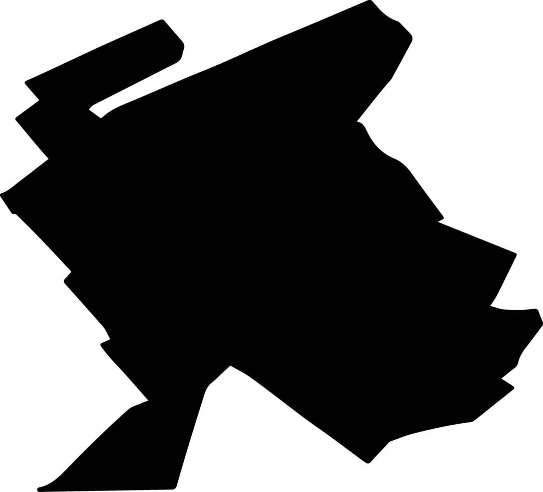 OTELEC Romania silhouette map vector