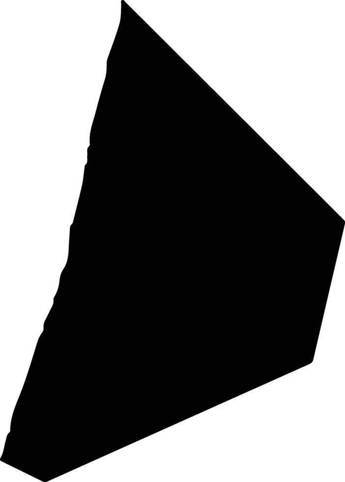Ovar Portugal silhouette map vector