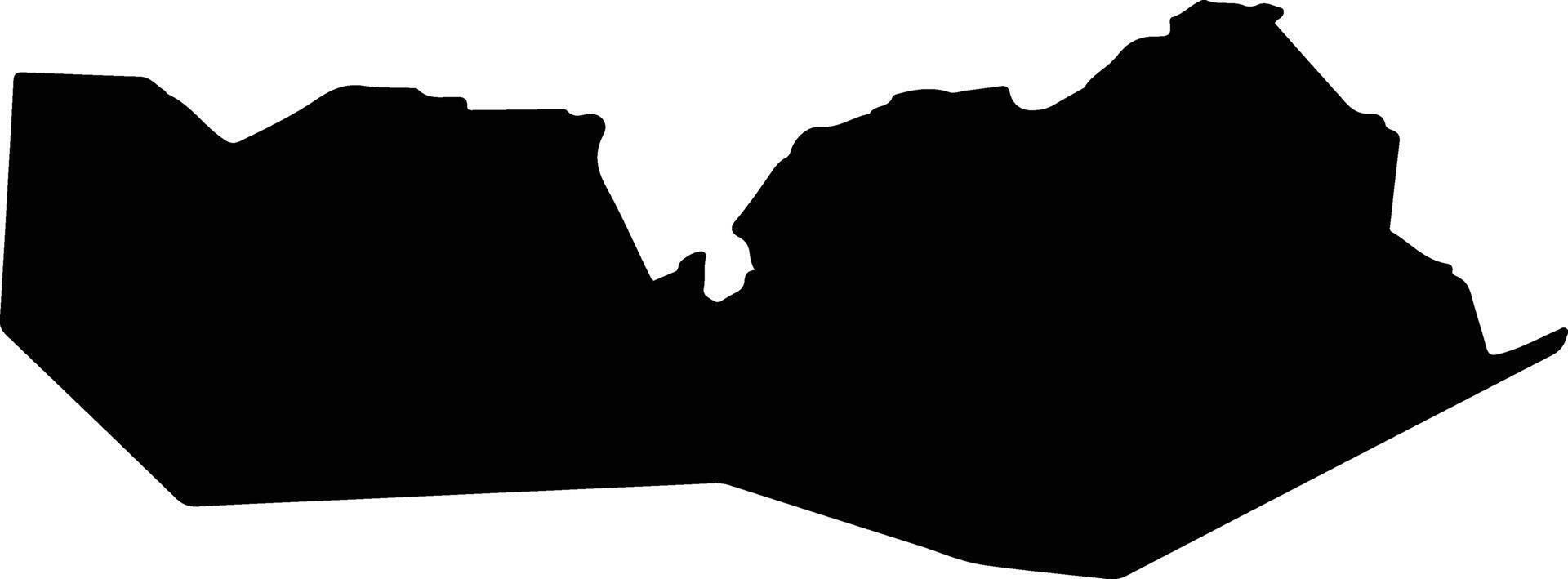 Ovruch Ukraine silhouette map vector
