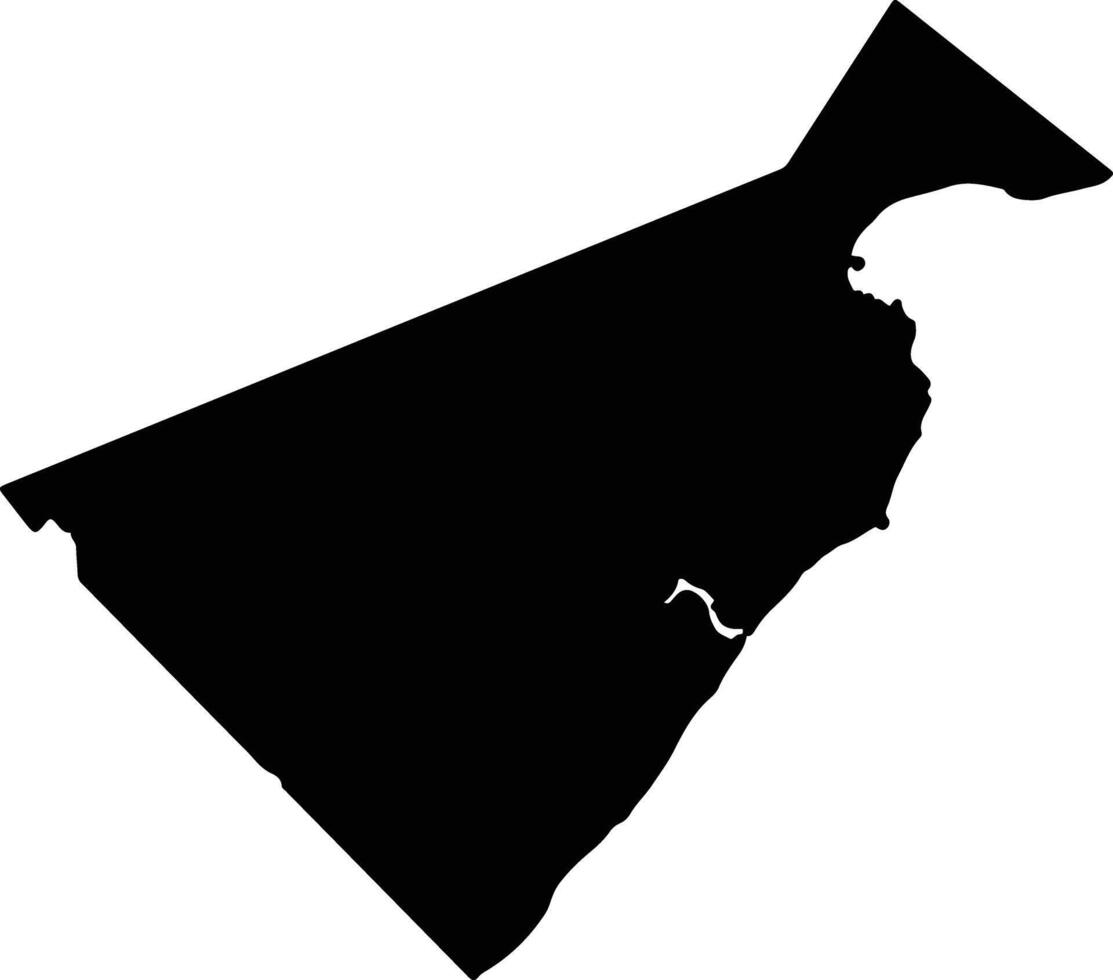 Ovidiopol Ukraine silhouette map vector