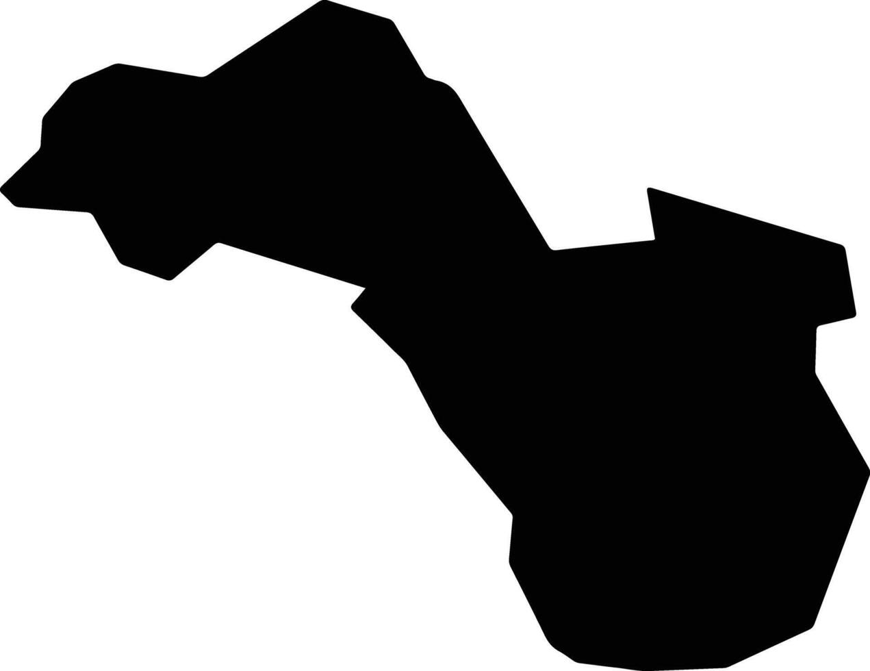 Ozora Japan silhouette map vector