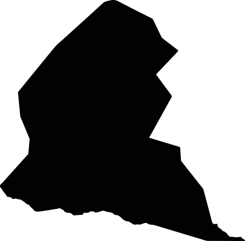 Pachier Agam Afghanistan silhouette map vector