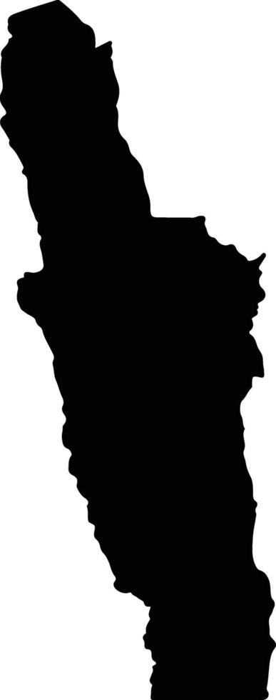 Paclin Argentina silhouette map vector