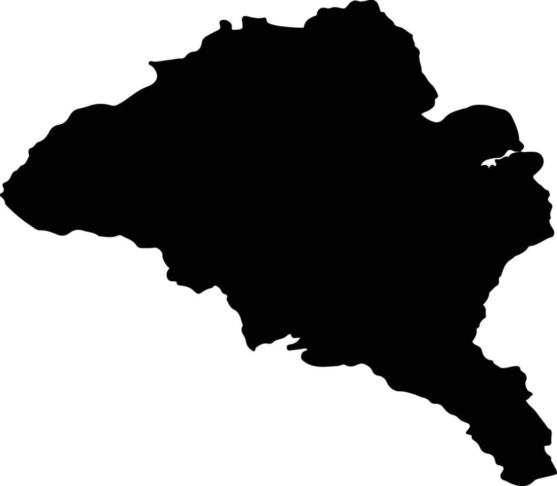 PADES Romania silhouette map vector