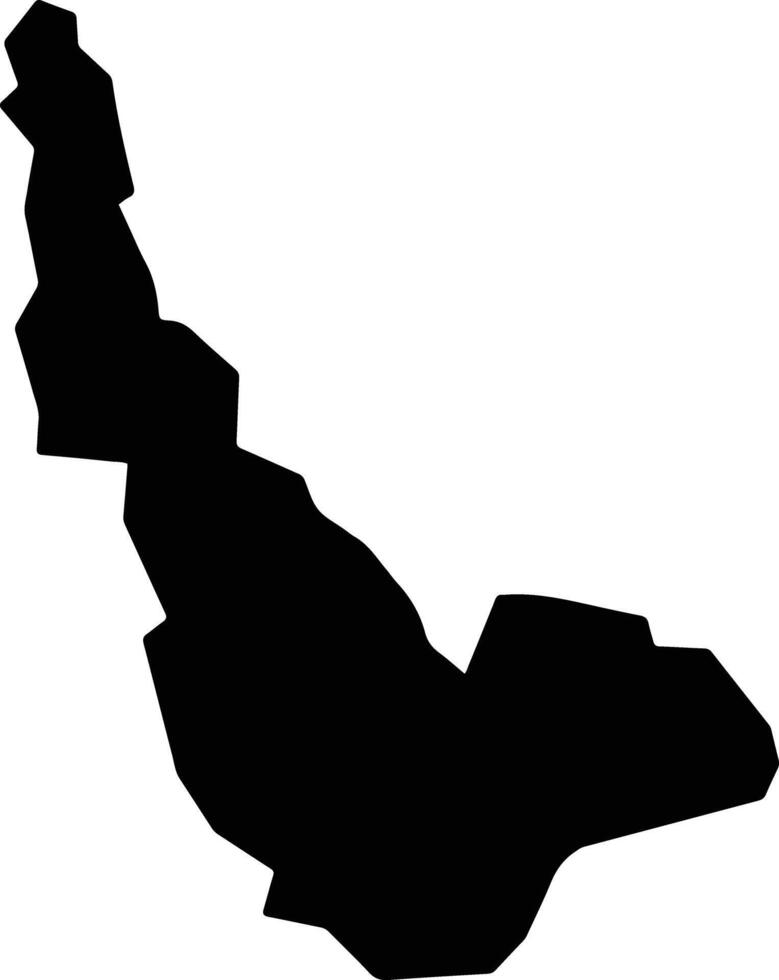 Pai Pedro Brazil silhouette map vector