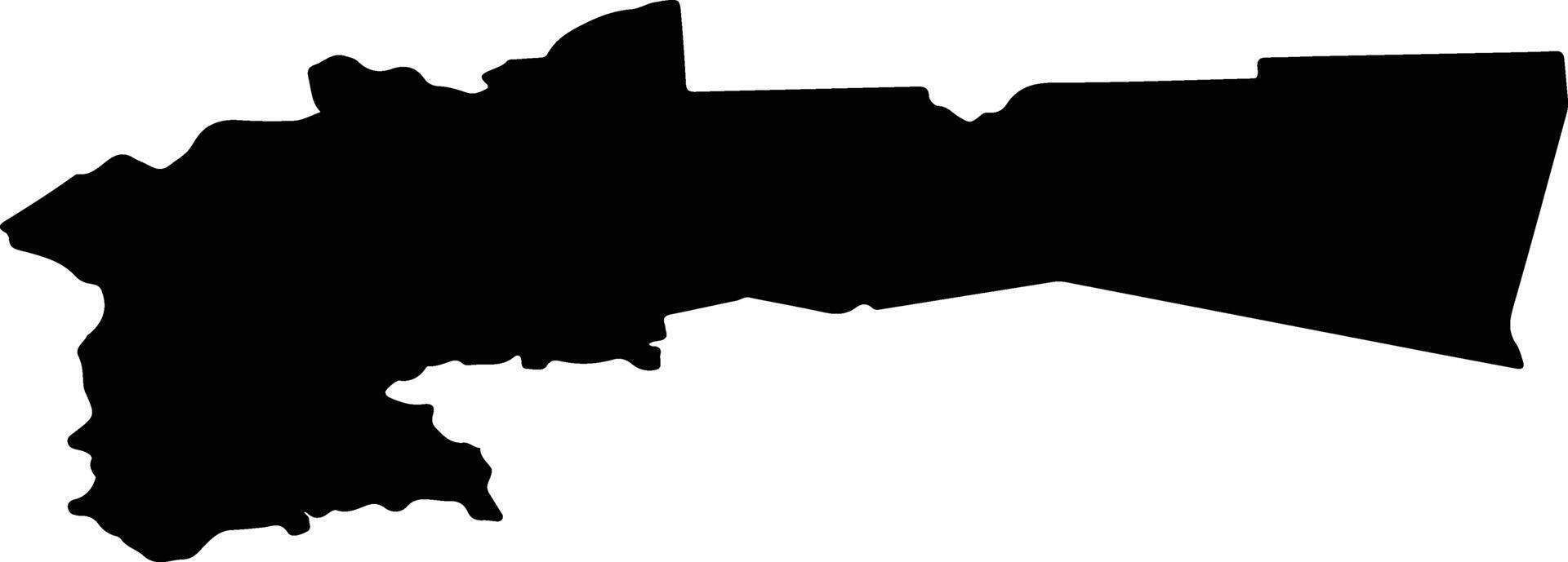 Paikuse vald Estonia silhouette map vector