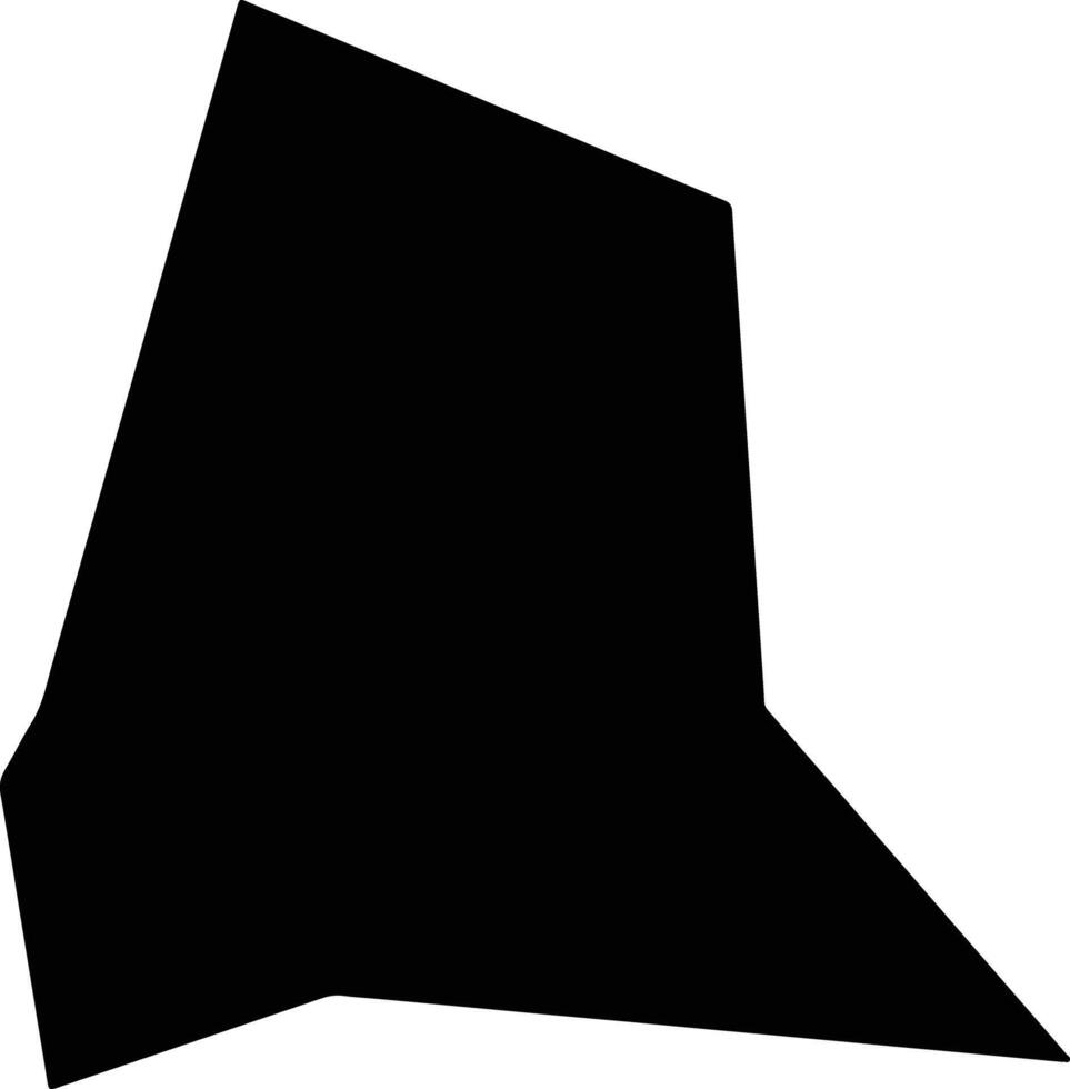 Palaiosofos Cyprus silhouette map vector