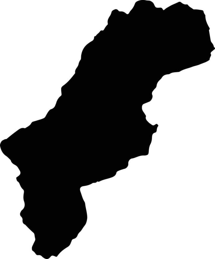 Palestina Colombia silhouette map vector