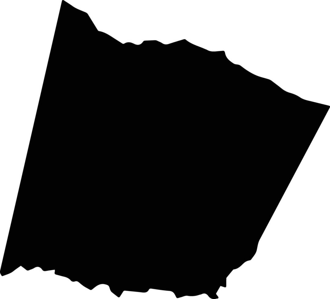Palmasola Venezuela silhouette map vector