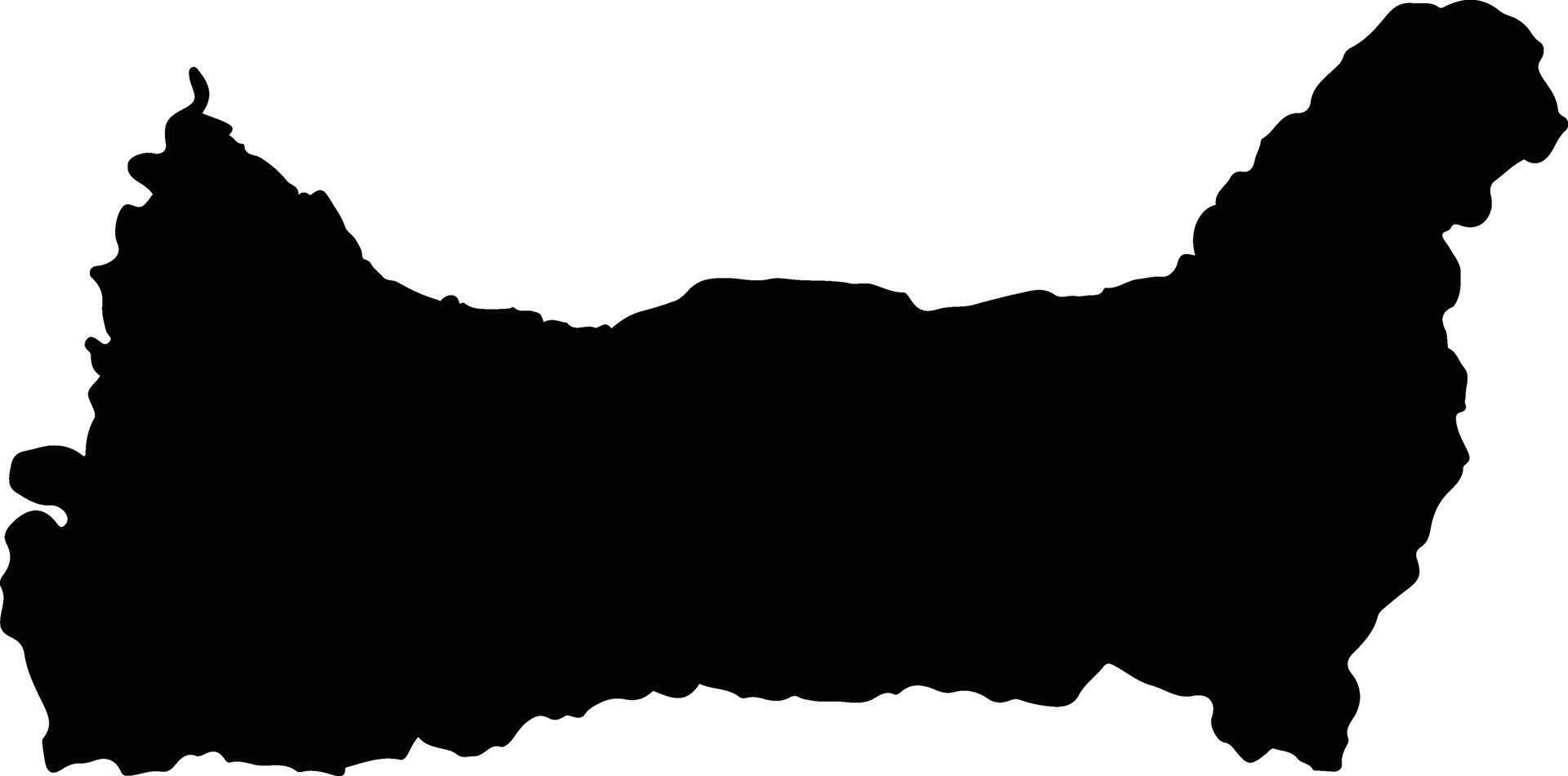 Palmira Colombia silhouette map vector