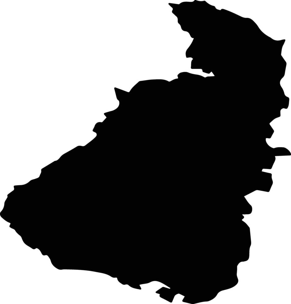 PANET Romania silhouette map vector