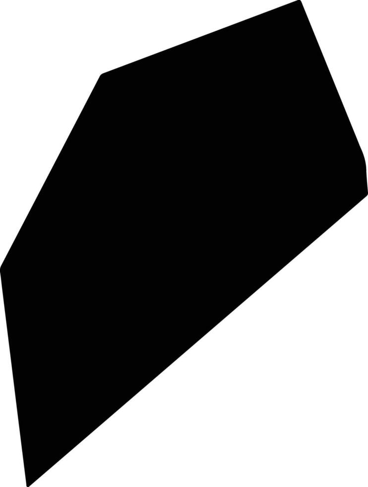 Pangkalan Batu Brunei silhouette map vector