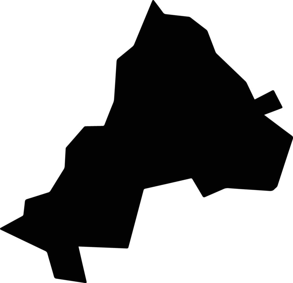 Papagaios Brazil silhouette map vector