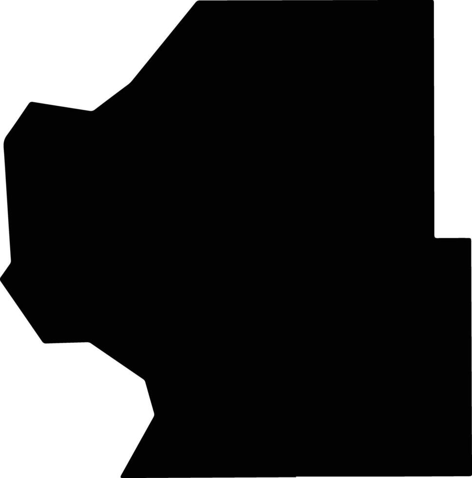 Park United States silhouette map vector