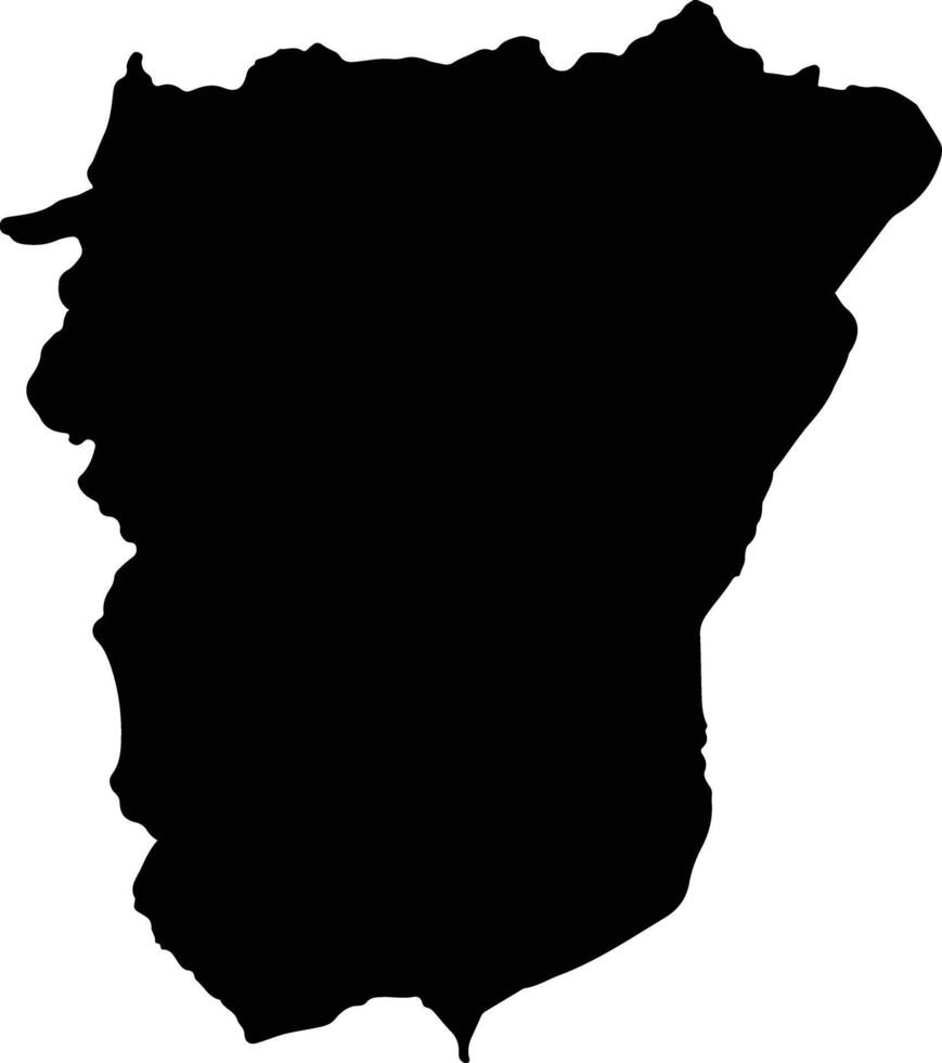 Pathum Ratchawongsa Thailand silhouette map vector