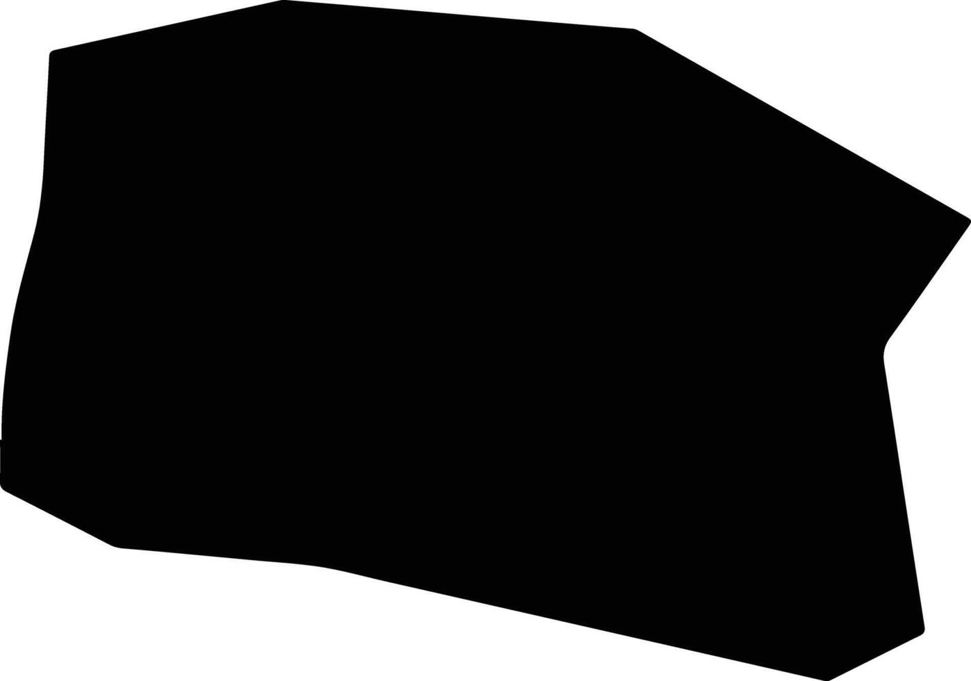 Pato Bragado Brazil silhouette map vector