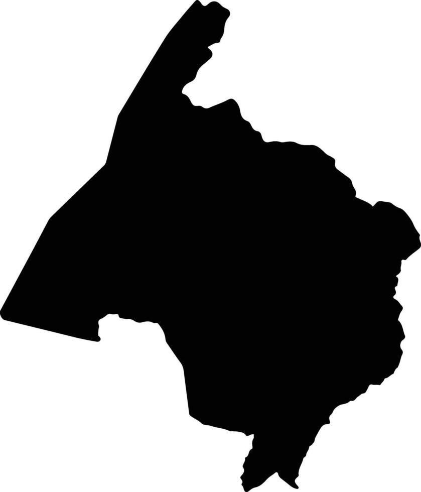 Patuca Honduras silhouette map vector