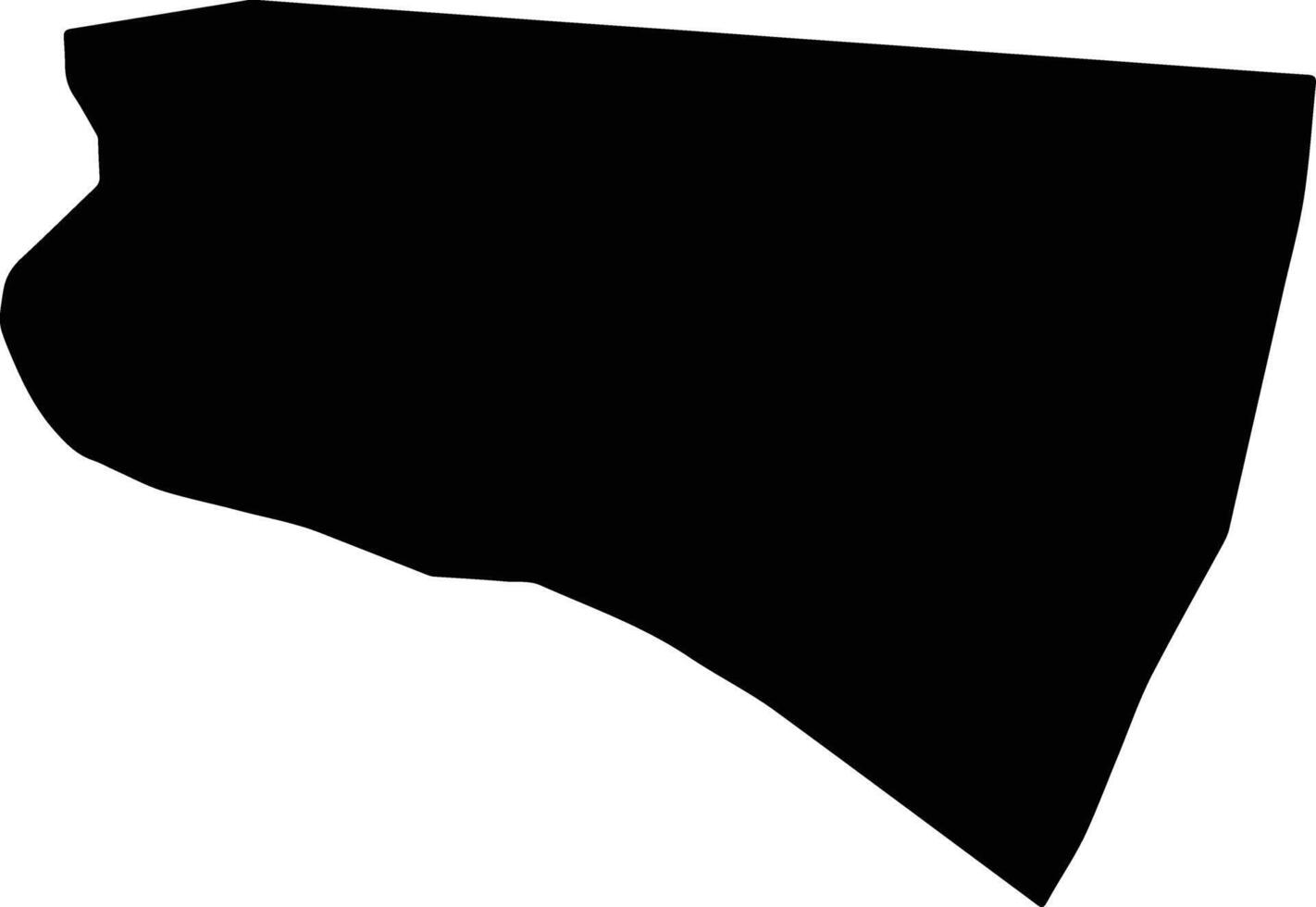 Payas Turkey silhouette map vector