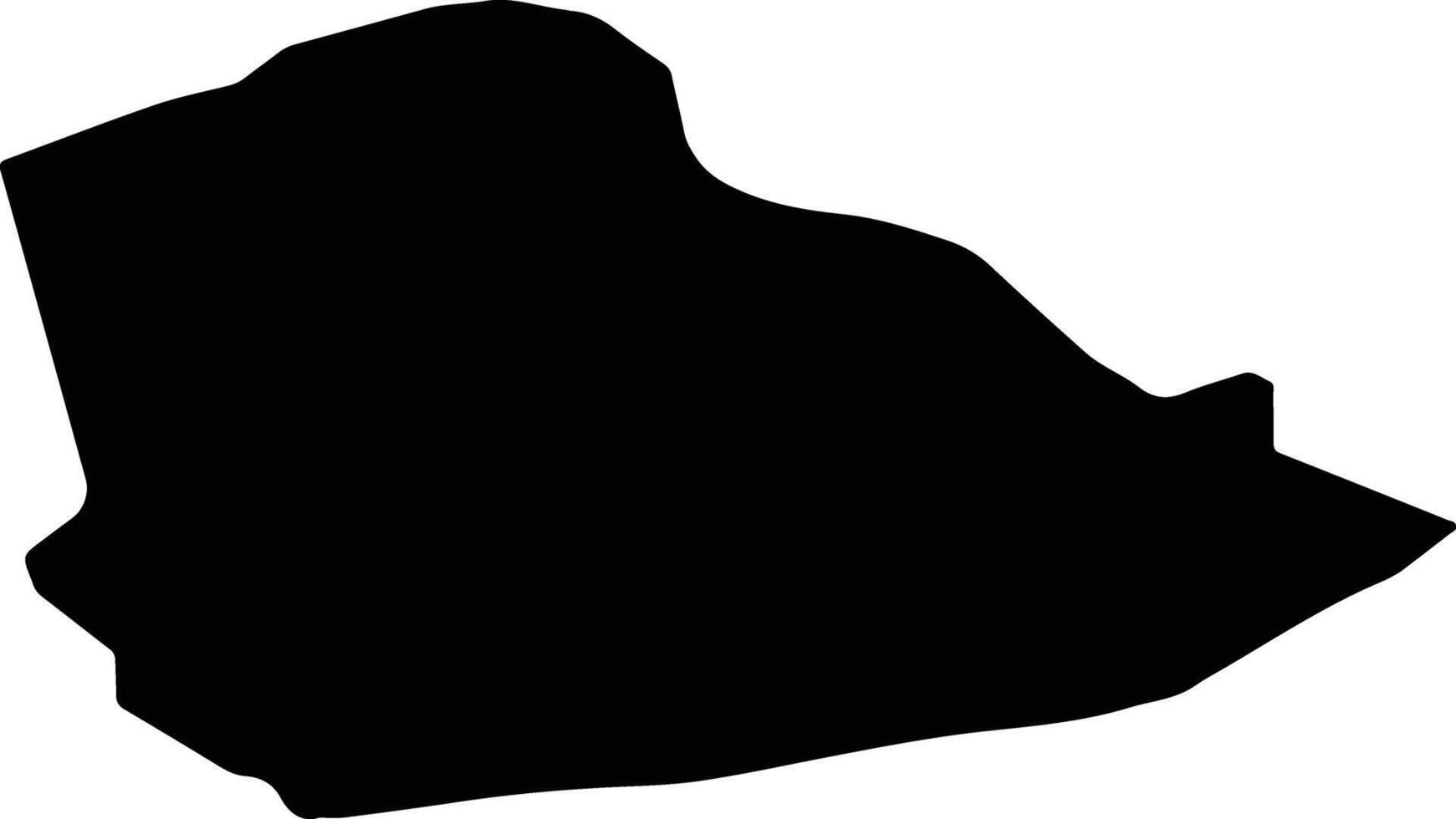 Pazaryeri Turkey silhouette map vector