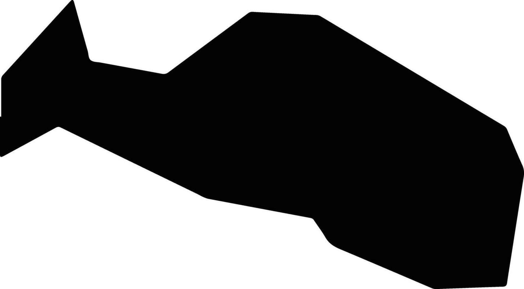 Pedoulas Cyprus silhouette map vector