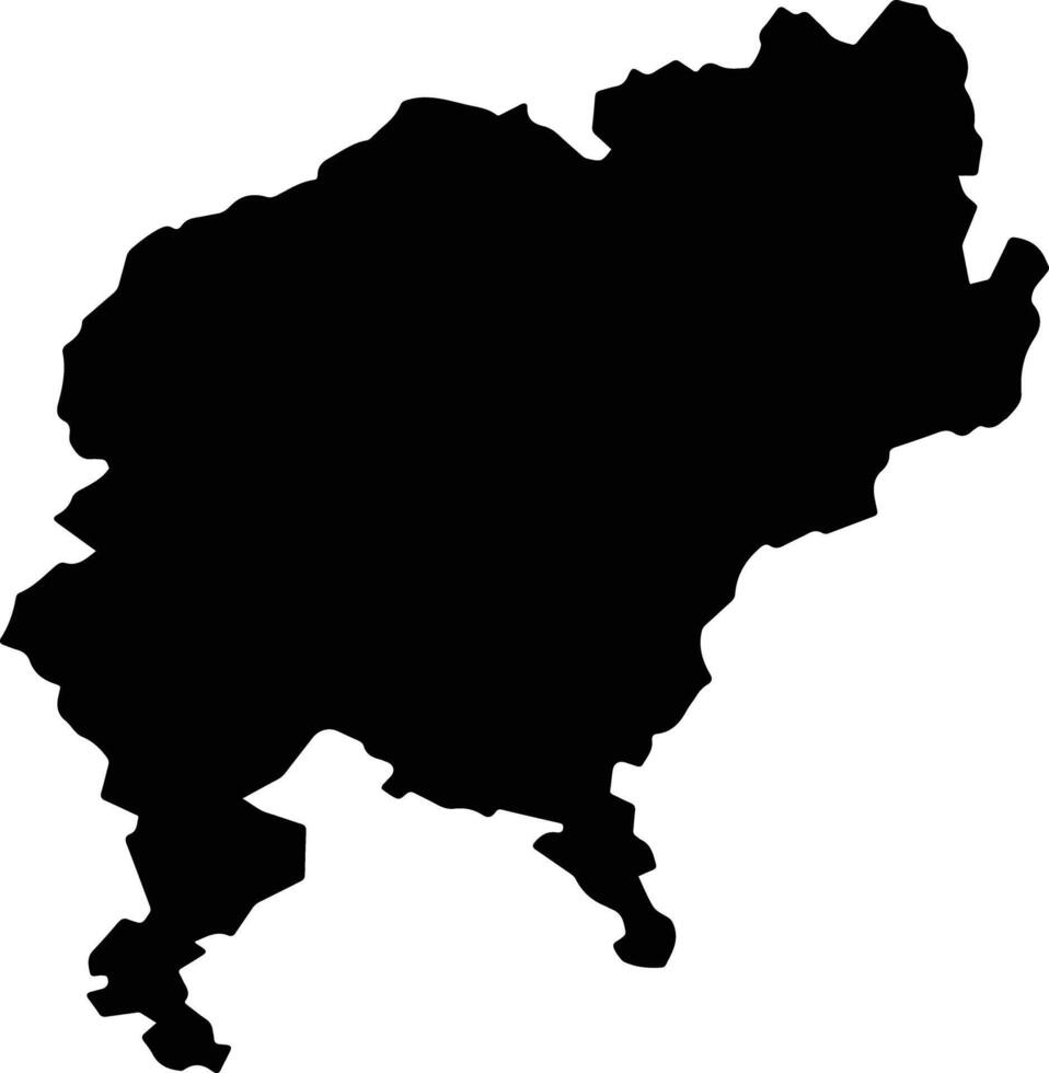 Pedro Ascencio Alquisiras Mexico silhouette map vector