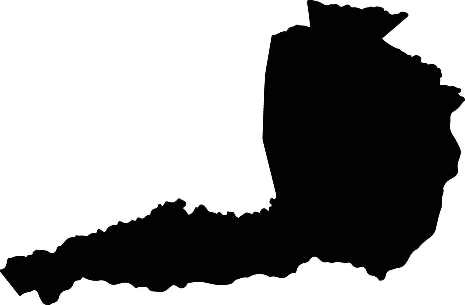 Pedro Camejo Venezuela silhouette map vector