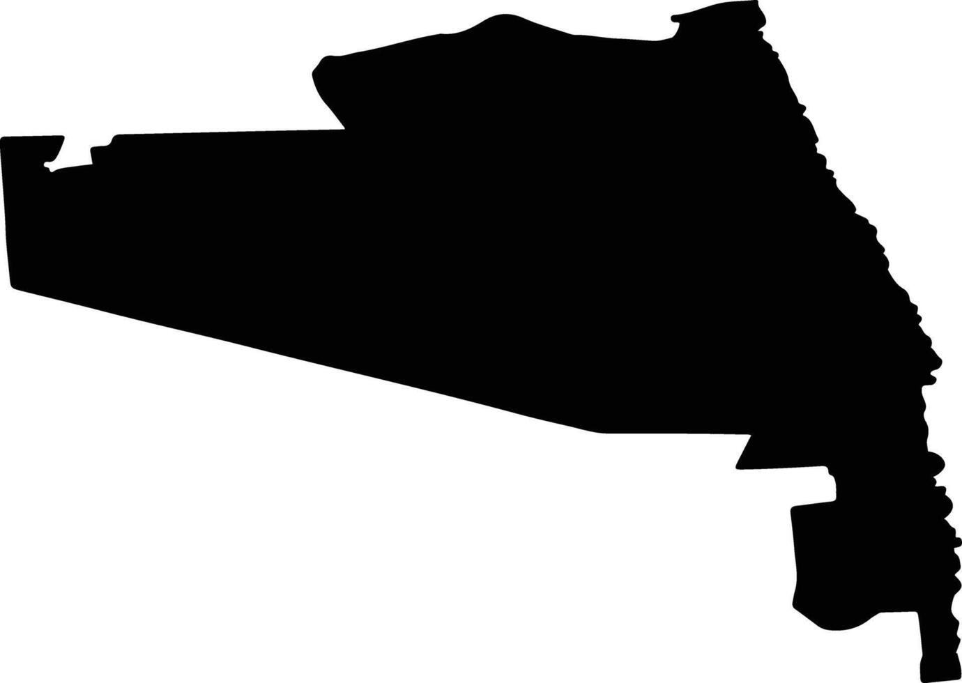 Peipsinare vald Estonia silhouette map vector