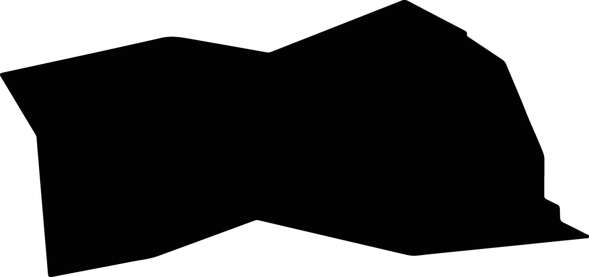 PEMBROKE LEA 5 Ireland silhouette map vector