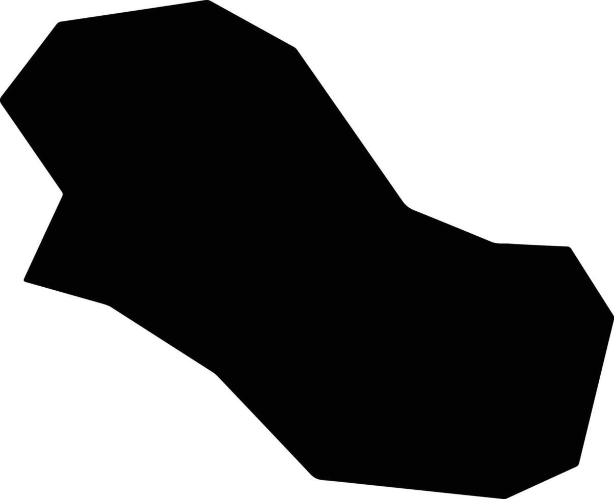 Penampang Malaysia silhouette map vector