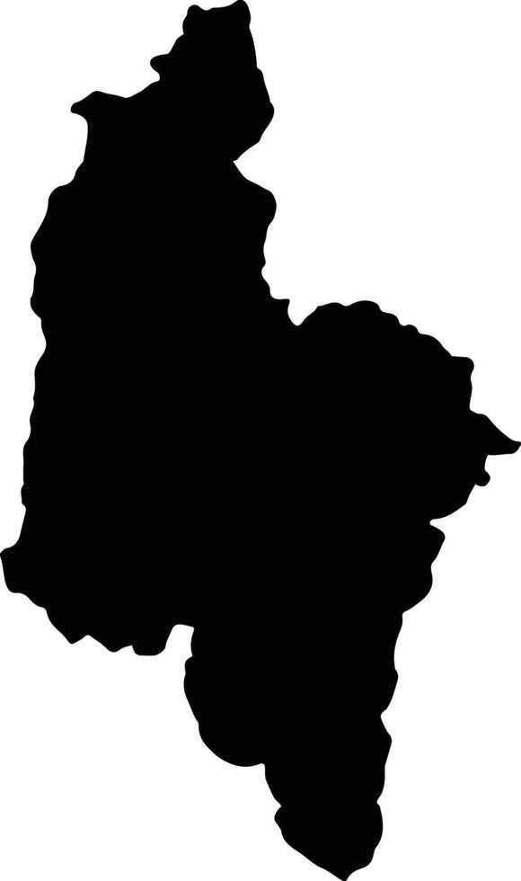 Peque Colombia silhouette map vector