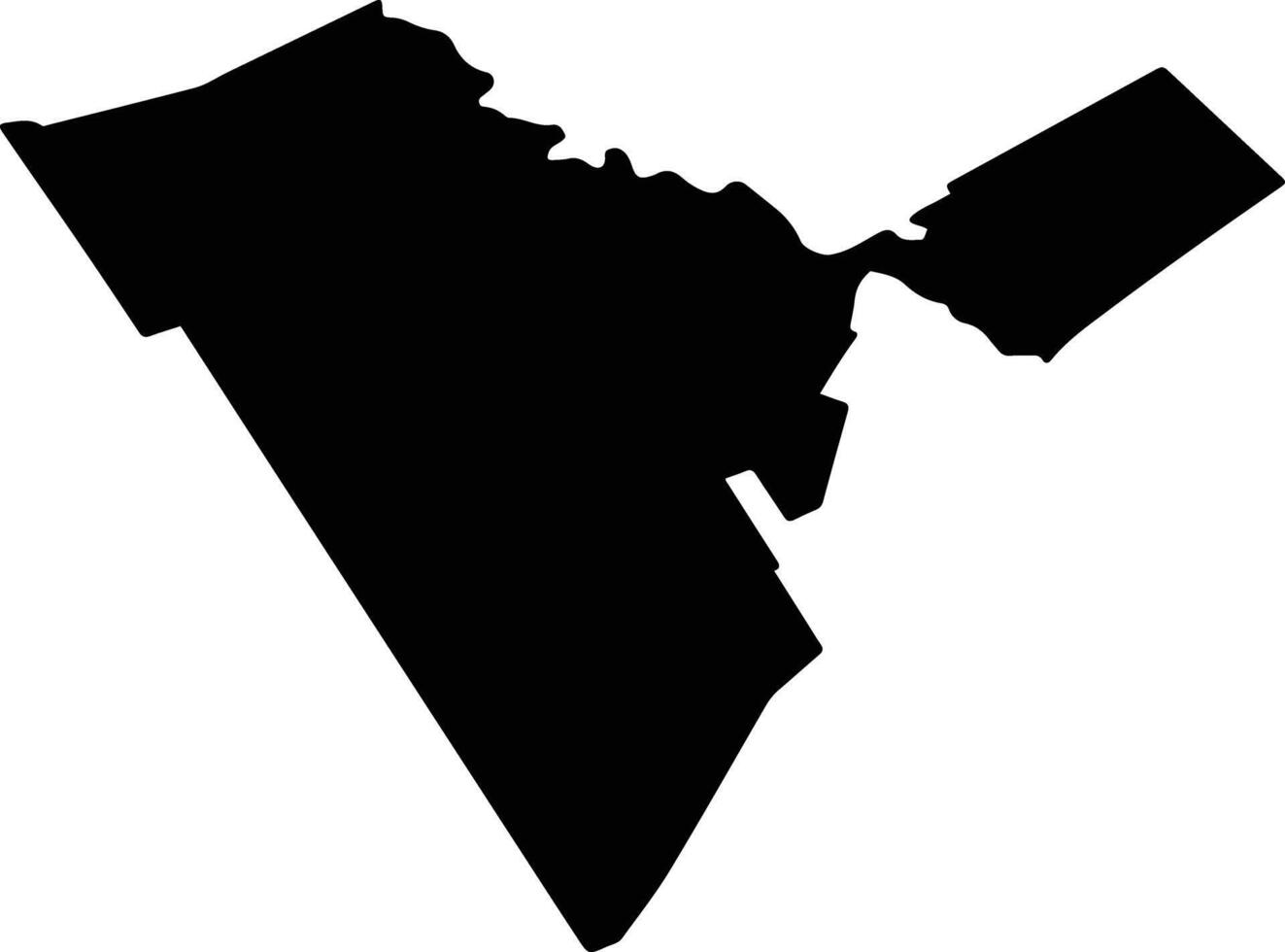 PERETU Romania silhouette map vector