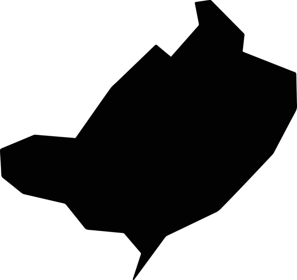 Periquito Brazil silhouette map vector