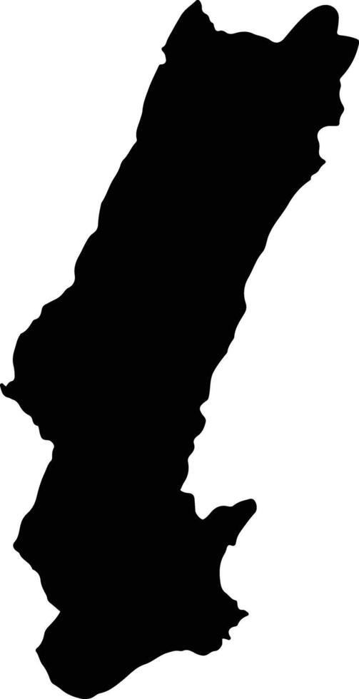 Pesca Colombia silhouette map vector
