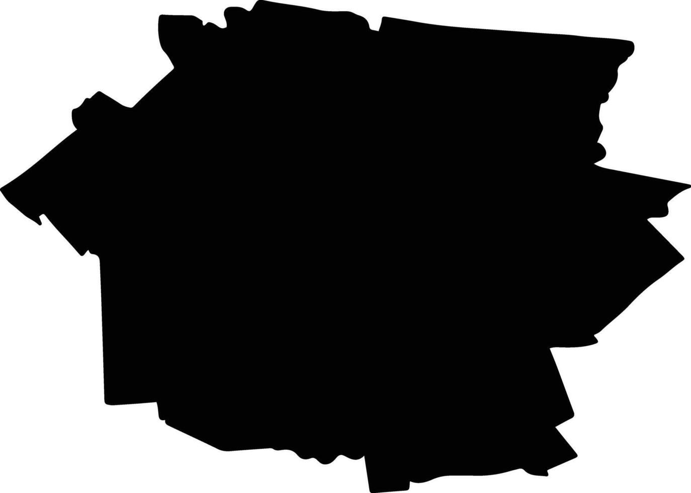PESTERA Romania silhouette map vector