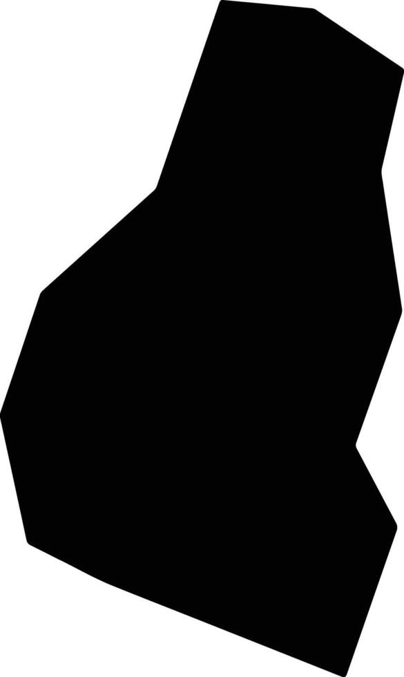 Petapa Guatemala silhouette map vector
