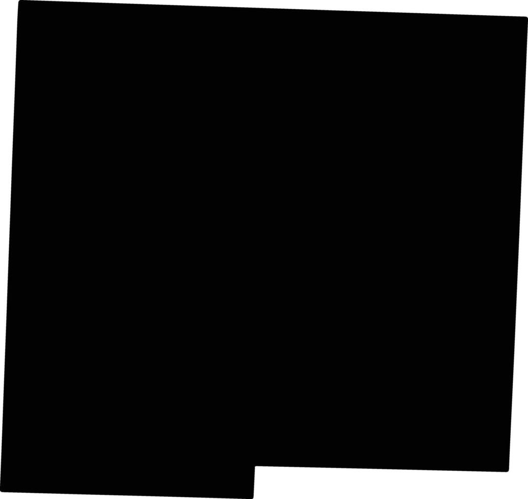 Pettis United States silhouette map vector