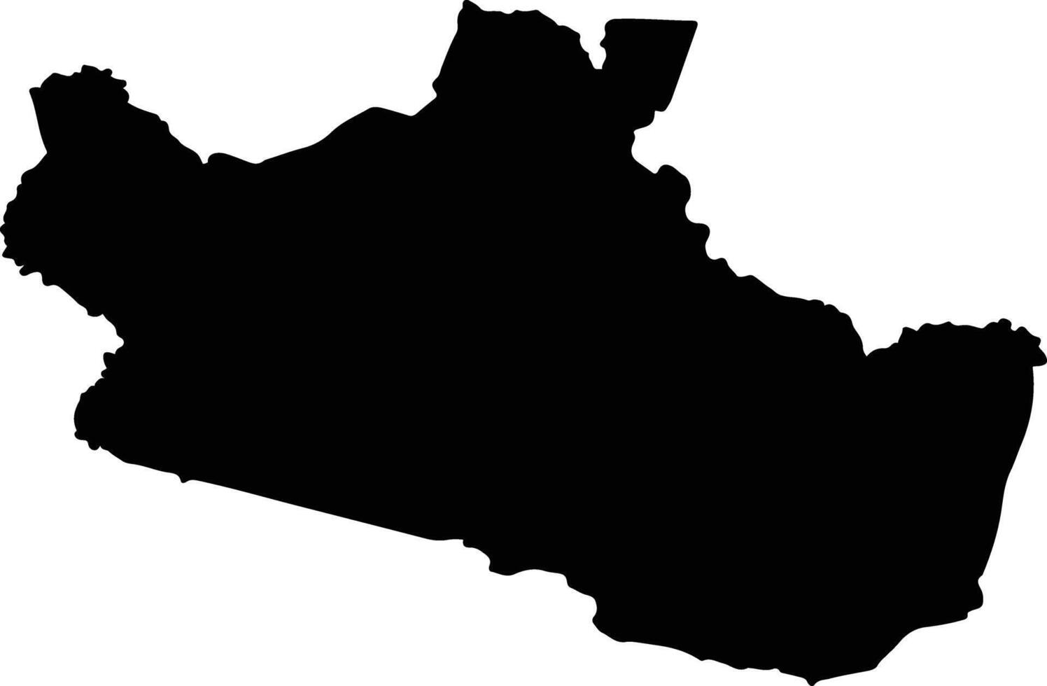Phayakkhaphum Phisai Thailand silhouette map vector