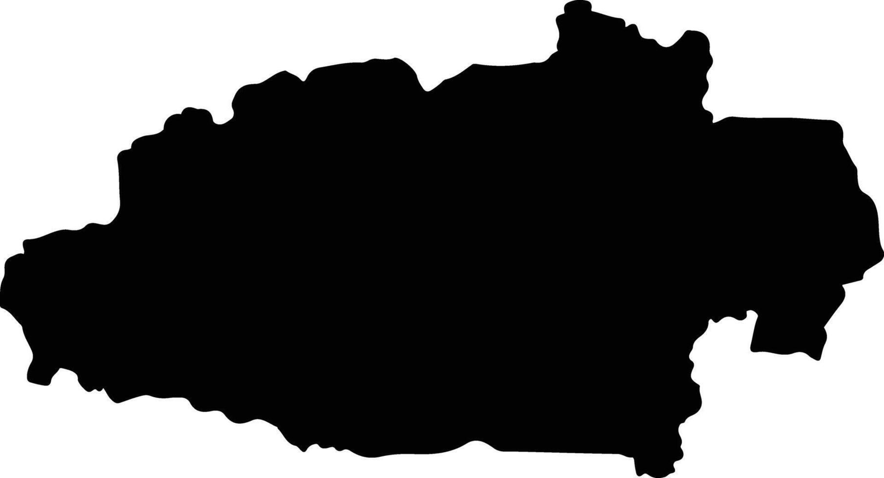 Pho Prathap Chang Thailand silhouette map vector