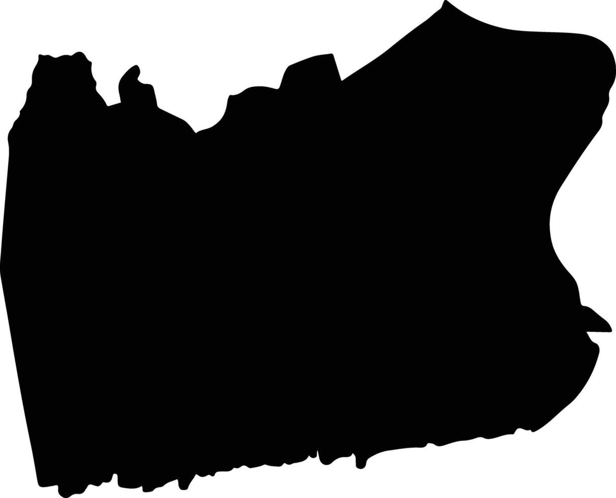 Phra Samut Chedi Thailand silhouette map vector
