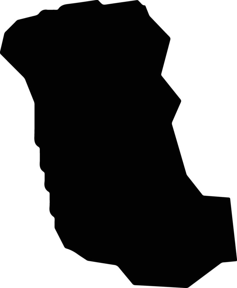 Phu Quy Vietnam silhouette map vector
