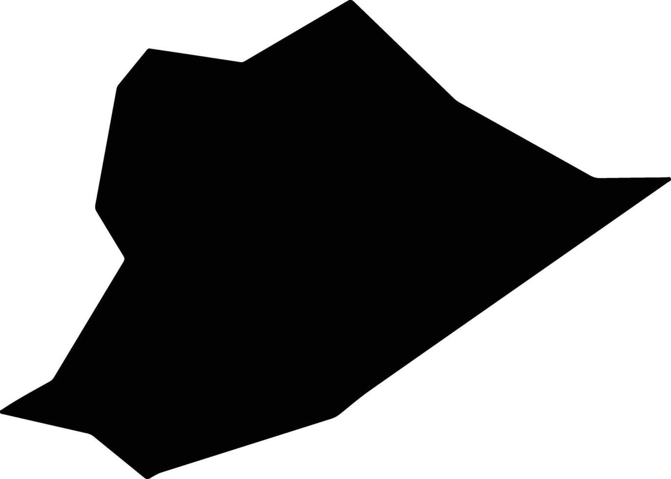 Pike United States silhouette map vector